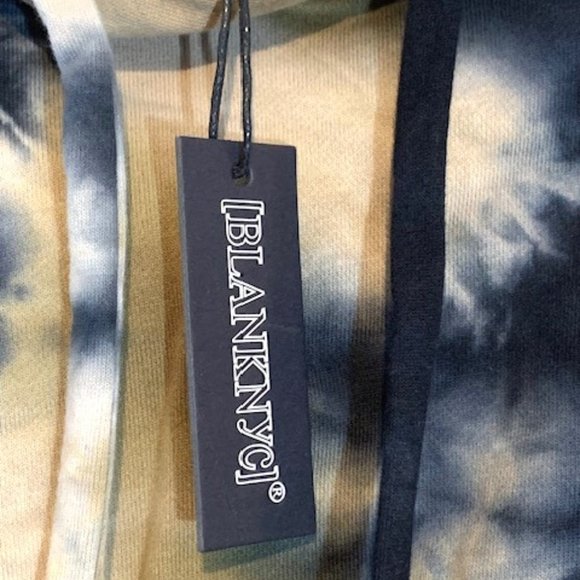 Blank NYC Gotta Be You Tie Dye Hoodie Sweatshirt - Size Small  NWT - Picture 7 of 8